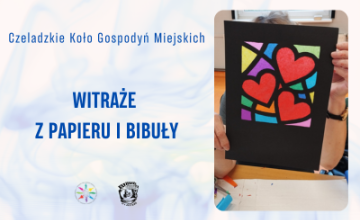 Witraże z papieru i bibuły, czyli warsztaty rękodzieła
